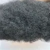 Afro Krullend Full Lace Mens Toupee Kinky Krullend Zwitserse Kant Toupetje Voor Zwart Mannen Vervangingssystemen Haarsnood Haar Korte Menselijk Haar Mannen Pruik