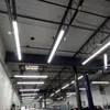 T20 LED Utility Shop Light 4FT 45W 6500K Super Bright 4800 Lumen Frosted 4 'Linkable LED Wraparound Shop Light for Garage Workshop