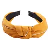 6 Farben Wide-Cremed Solid Color Bow Stirnband Taco Vertrieb mit Phnom Penh Außenhandel Stirnbänder Haarschmuck Werkzeuge Kostenloses Schiff 10