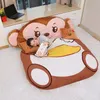 Dorimytrader Kawaii dessin animé singe Tatami géant en peluche doux pouf lit tapis tapis canapé décoration pour amoureux enfants cadeau DY60843