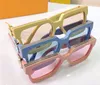 Herren-Design-Sonnenbrille, Millionär, quadratischer Rahmen, hochwertige Outdoor-Avantgarde-Brille im Großhandelsstil mit Etui 96006