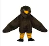 Halloween Deluxe Cute Brown Eagle Mascot Costume High Quality Cartoon hawk bird Anime theme character Christmas Carnival Party Costumes