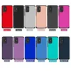 2 em 1 Casos Dupla Layer Slim Armor Hybrid Case para Samsung Galaxy S20 Ultra Plus