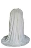 Élégant étage longueur hiver mariée mariage manteau blanc Cape élégant velours à capuche Cape pour la fête de mariage à capuche Cloaks2729358