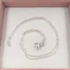 Authentic 925 Sterling Silver necklace Bear Chain Choker Fits European bear Jewelry Style Gift 0119056129246747