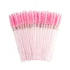 50PCS/Pack Eye Lashes Brush Disposable Crystal Eyelash Brush Comb Mascara Wands Makeup Professional Beauty Tool