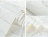 現代のヴィンテージ3Dステレオ効果ホワイトレンガの壁紙ロールビニールPVC素朴なリアルな理想的なフェイクレンガの壁紙