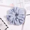 Женщины Girl Scrching Slipe Dot Plide Gingham Эластичный оголовье Галстук для волос Аксессуары для волос Художник Держатель Hair Hair Crunchy Headwear 20 шт. 1203A