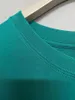 2020SS 봄과 여름 새로운 고품질 코튼 인쇄 반팔 라운드 넥 패널 티셔츠 4 색