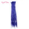 Dread Lock Hair Synthetic Handmade Dreadlocks Hair Extensions Crochet Braiding African Hairstyle Women Colorful Dread Braided Synthetic