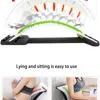 Wholesale-Back Stretcher Massager Adjustable Magic Stretcher Fitness Lumbar Support Relaxation Spine Pain Relief Posture Corrector