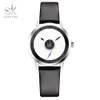 Shengke زوجين يشاهد الموضة Quartz-Watch Women Wristwatch Clock Relojes Mujer Casual Ladies Watch Montre Femme Creative Dial225Q