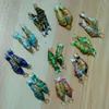 5 sztuk Vivid Sway Enamel Cute Fish Charms dla biżuterii Making Wisiorek Bransoletka Naszyjnik Kolczyki DIY Cloisonne Goldfish Charm Hurtownie