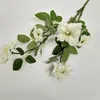 Fausse rose islandaise à tige courte (3 tiges / pièce) 20,87 "Longueur Simulation Roses sauvages pour mariage Maison Fleurs artificielles décoratives