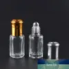 Oil Travel Bottles 10ml 12ml Empty Roll On Refillable Perfume Bottle Steel Roller Ball Containers