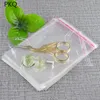 500 pcs Nouvelle Arrivée Sac En Plastique Clair Auto-Adhésif Sac Auto-Scellant Cadeau Bijoux Emballage Refermable Cellophane Poly OPP Sacs12294