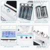 7 Cores LED Máscara Facial Hidro dermoabrasão máquina Water Jet peeling facial Radio limpeza da pele RF Frequência de aperto Ultrasonic