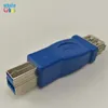 High speed USB 3.0 Type A Female to Type B Male or TypeA Female to TypeB Female Plug Connector Adapter USB3.0 Converter Adapter 200pcs/lot