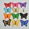 120pcs Iron On Patch Sew Embroidered Trim Standard butterfly fabric stickers for diy sewing craft247I