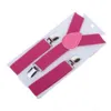 Bretelles réglables à clipser pour enfants garçons filles jarretelles à dos en Y pince de harnais élastique pour enfants bretelles solides bébé Plaid Elasti Bretelles TL1220