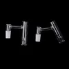 Hot Quartz vinger Banger (vinger as cap) 10mm 14mm 18mm mannelijke vrouwelijke 4590 quartz banger nagels voor glazen water bongen dab rigs buizen