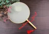 2020 New Arrival Silk Bridal Fan Tassel Chinese Culture Double Hand Painting DIY Gift Wedding Accessories