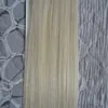 Brazilian Virgin Hair 12 "14" 18 "20" 20 "22" 24 "fita em extensões de cabelo humano Remy Remy na adesiva invisível plutão extensão 14 cores