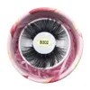 3D faux nertsen wimpers 25mm false nertsen eyelashes 100% handgemaakte natuurlijke lange nep wimpers met geschenkdoos RRA1164