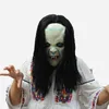 Sadako Mask Halloween Devil Masks Cosplay Kostym Skrämmande Terror Mask Halloween Vendetta Sadako Pullover Scary Zombie Party Bride Masks