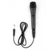 Hot Promotion Universal Wired Uni-Directional Handheld Dynamisk Mikrofon Röstinspelning Buller Isolation Mikrofon Svart