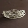 Pageant Full Circle Tiara Clear Austrian Rhinestones Pearls KingQueen Crown Wedding Bridal Crown Headbands Birthday Party Head Pi3569041