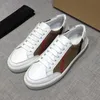 Новые мужские кроссовки Vintage Check Cotton and Suede Sneakers роскошная дизайнерская обувь Мужские парусиновые кроссовки в клетку с коробкой