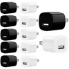 5V 1A US AC Home Wall Charger Travel Power Adapter Plug for iPhone 6 7 8 X 10 Pro Samsung HTC Android電話mp3