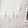 Brand New Bottiglie vuote dello spruzzo di profumo di compressione di viaggio ricaricabile contenitori cosmetici trasparente bottiglia di disinfettante 100ML 5pcs = 1Lot