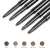 NO Brand!Double End Eyebrow Pencil Waterproof Natural Pomade Eye brow Pen with Brush accept your logo