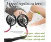 Neck cool Fan Portable USB Rechargeable Neckband Lazy Dual Air Cooling sport 360 degree rotating hanging fans1200mAh1305235