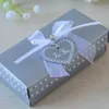 Wholesale-100pcs /ロットの結婚式の好意創造的なギフトクリスタルハート合金ワインのびんびらストッパーバックギフトLX2093