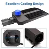 LED Shoebox Parking Lot Luzes 100W 150W 200W IP66 impermeável ao ar livre Luzes de rua pólo com livre fotocélula sensor de auto on off