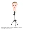 Verstelbare pruik stand mannequin hoofd hairdressing statief voor pruiken hoofd stand model bill lading expositor kapper