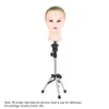 Regulowany stojak peruki Manekin Head Headressing Tripod do peruki Stojak na głowę Model Bill Lading Expositor Fryzjer