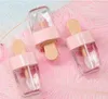 Roze Lege Lip Gloss Buis Containers Crème Kruiken DIY Make-up Tool Cosmetische Roomijs Transparante Lippenbalsem Hervulbare Fles