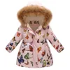 Cute girl and boy autumn/winter leopard print hooded coat, stylish and suitable for your little baby product information: dress length :R