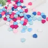 200pcs 17mm 7 Colors Creative Heart Wooden Beads Children DIY Jewelry Making Accessories Bracelet Necklace Heart Charms Findings Wholesale