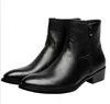 Hot Sale-Ankle boots for men fashion genuine leather boots brand designer footwear ins martin boots elegant shoes zy846