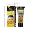 Lager guld kollagen mask mycket svart ansiktsmask peeling off blackhead remover ansiktsmask ansikts hudvård gratis dhl frakt