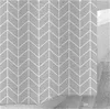 Stripe Сжатый окна Шторы полиэстер ткань волокна наборы для ванной Душ занавес Плесень Proof Реактивная печать Non Fading 10 2ty4b1