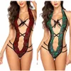 Amazon Hot Selling Sexy Lingerie Sexy Lace Womens Womens OnePiece Open Underwear Factory Atacado