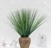 Artificial Shrubs Bushes Plastic Wheat Grass Green Leaves Fake Plants Wedding Home Garden Verandah Table Centerpieces Decoration