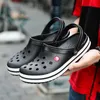 2022- Men Pool Sandals Summer Outdoor Beach Shoes men Slip On Garden Clogs Casual Water Shower LiteRide