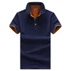 Patchwork New Men 'S Brand Polo Shirt Hommes Respirant Chemise À Manches Courtes Marques Maillots Golftennis Polo Shirt Tendance